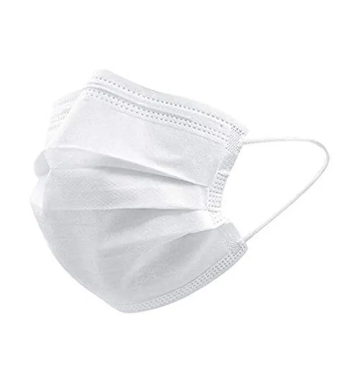 MASCARILLAS BLANCAS DESECHABLES 3 CAPAS 10 UDS