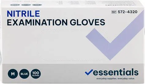 GUANTES NITRILO AZUL S/P GD20 T.M 100U