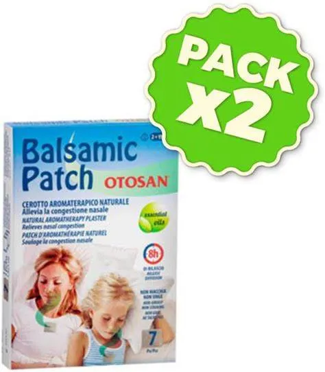 OTOSAN PARCHES BALSAMICOS 7 UDS