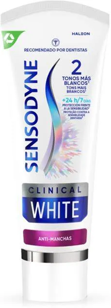 SENSODYNE CLINICAL WHITE ANTIMANCHAS 75ML