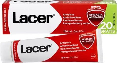 PASTA DENT LACER 125ML DUPLO+OBSEQUIO