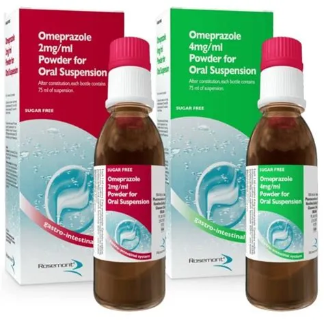 OMEPRAZOL 4 MG/ML SUSPENSIÓN ORAL 100 ML 1 FRASC