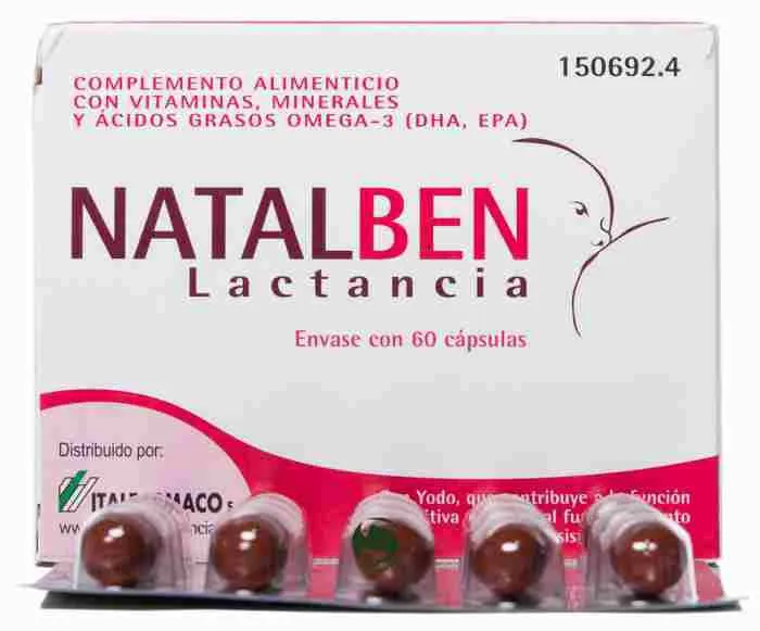 NATALBEN LACTANCIA 60 CAPS
