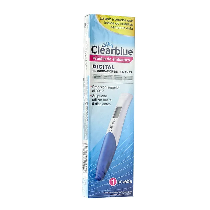 CLEARBLUE DIGITAL TEST DE EMBARAZO PRUEBA DE EMB