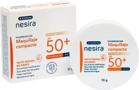 ACOFARDERM MAQUILLAJE COMPACTO SPF 50+ 10 G