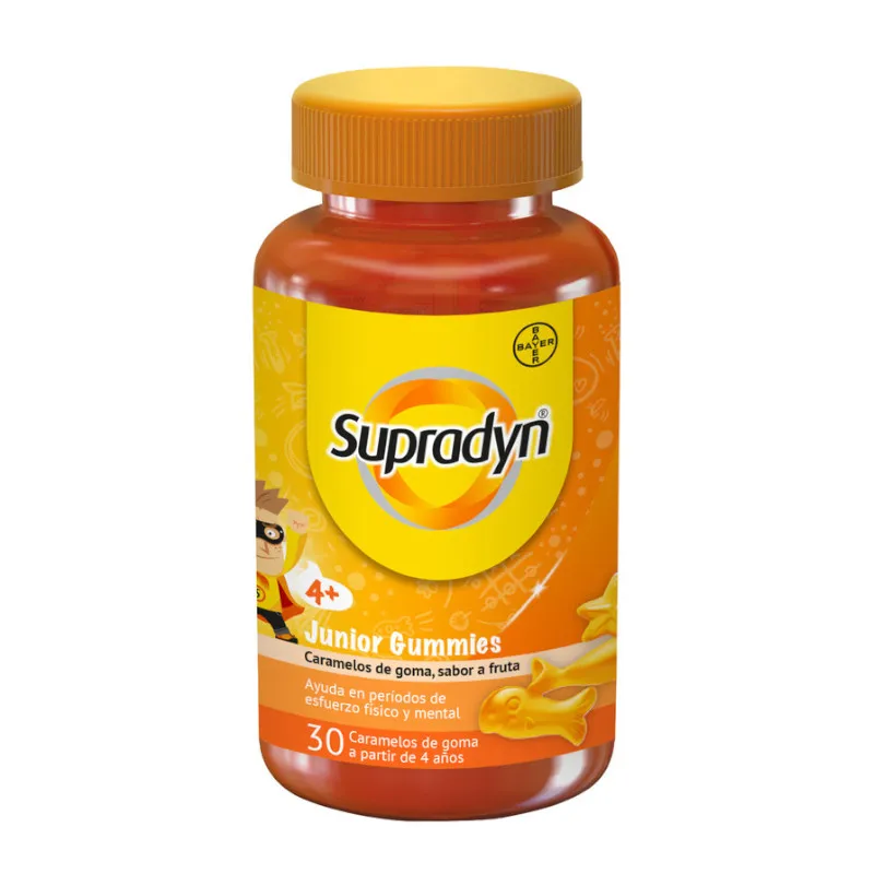 SUPRADYN JUNIOR GUMMIES CARAMELOS DE GOMA 30 U 4