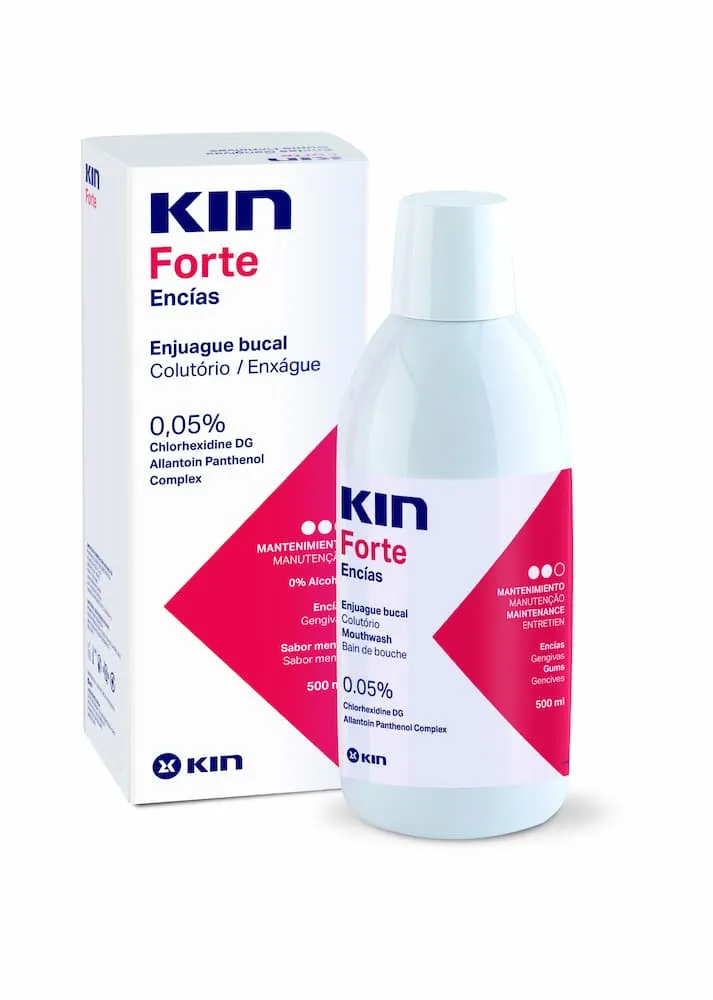 KIN FORTE ENCIAS ENJUAGUE BUCAL 500 ML