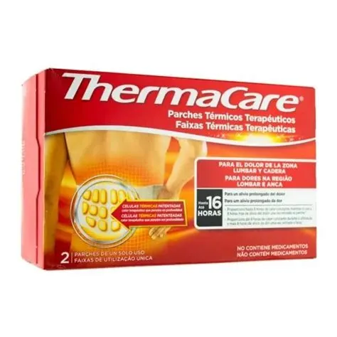THERMACARE PARCHE TERMICO ZONA LUMBAR CADERA 2 P