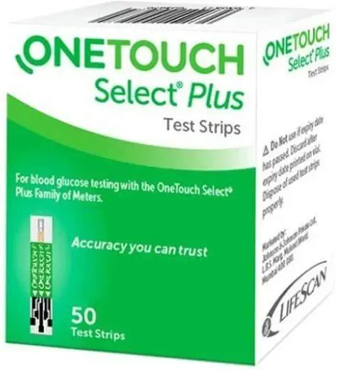 TIRAS REACTIVAS GLUCEMIA ONETOUCH VERIO 100 U