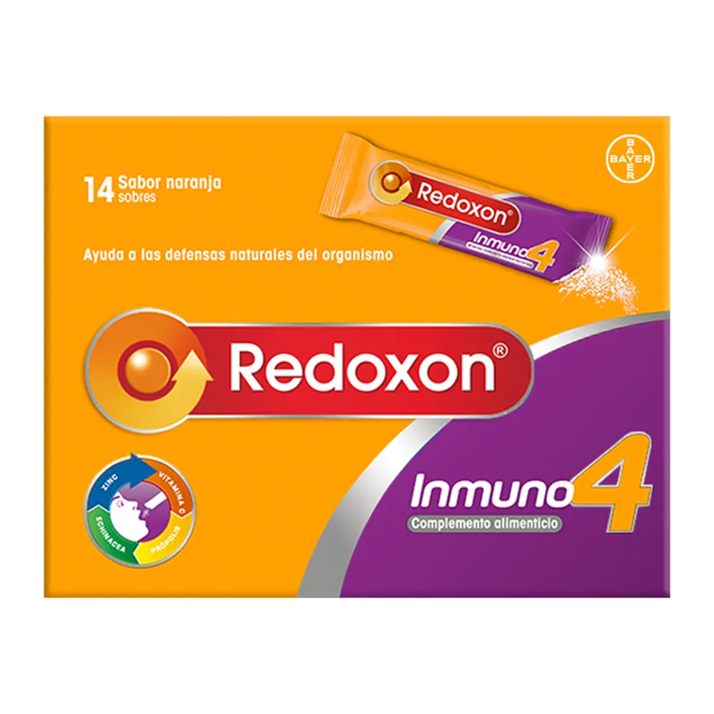 REDOXON ADVANCE INMUNO 4 14 SOBRES 1,7 G SABOR N