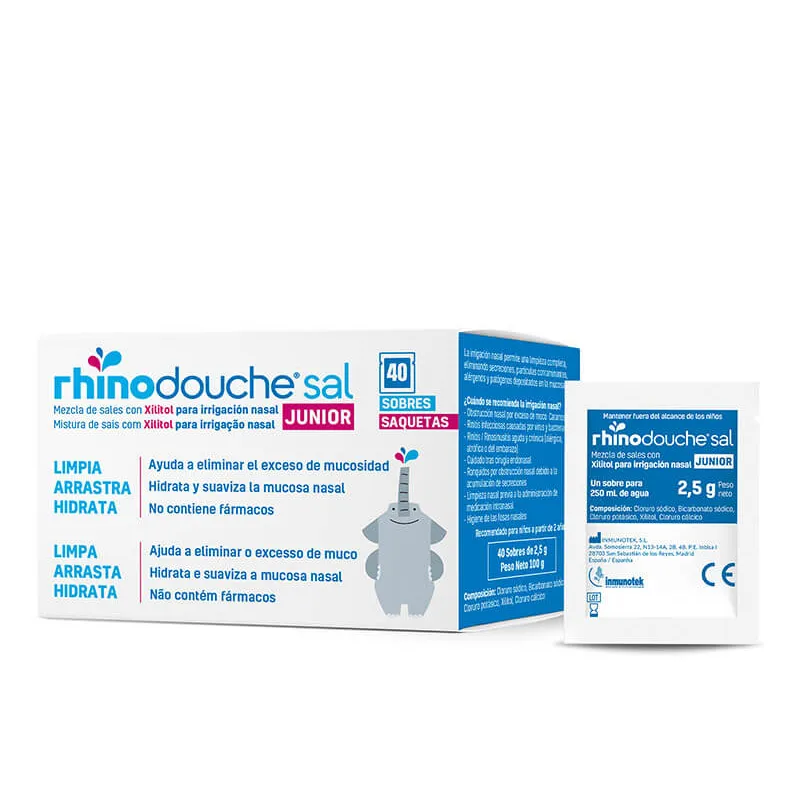 RHINODOUCHE SAL JUNIOR 40 SOBRES 2,5 G