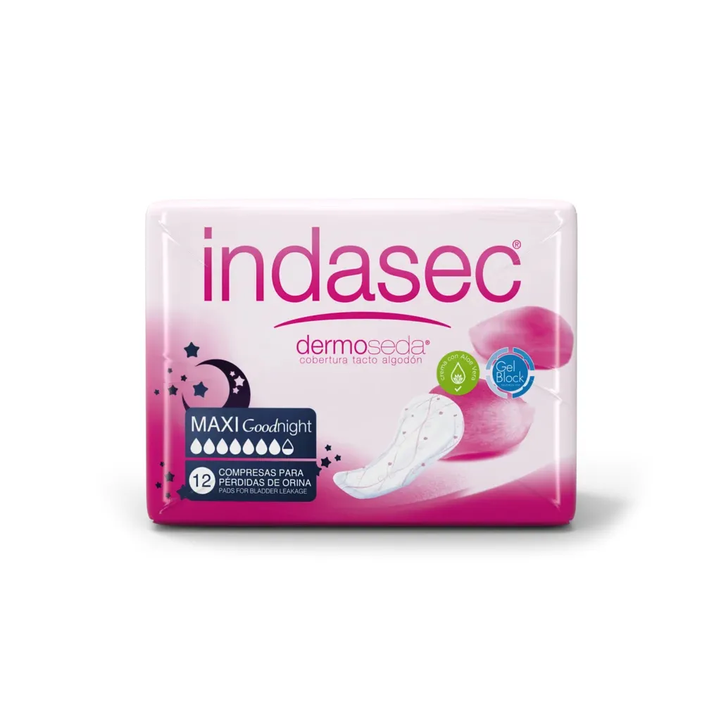 COMPRESA PERDIDAS LEVES INDASEC DERMOSEDA MAXI N