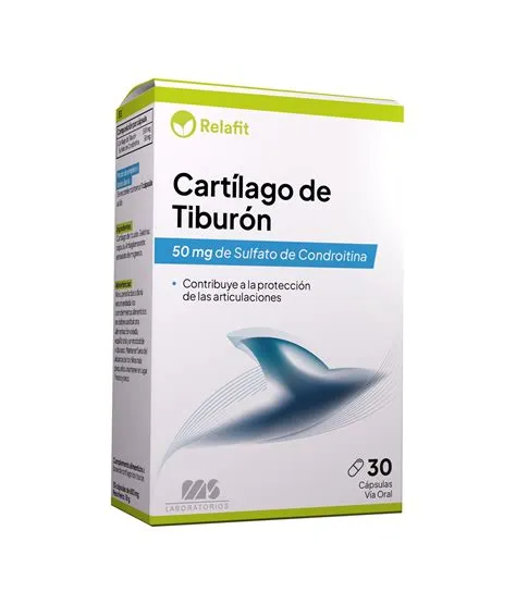 RELAFIT CARTILAGO TIBURON 600MG 30 CAPS