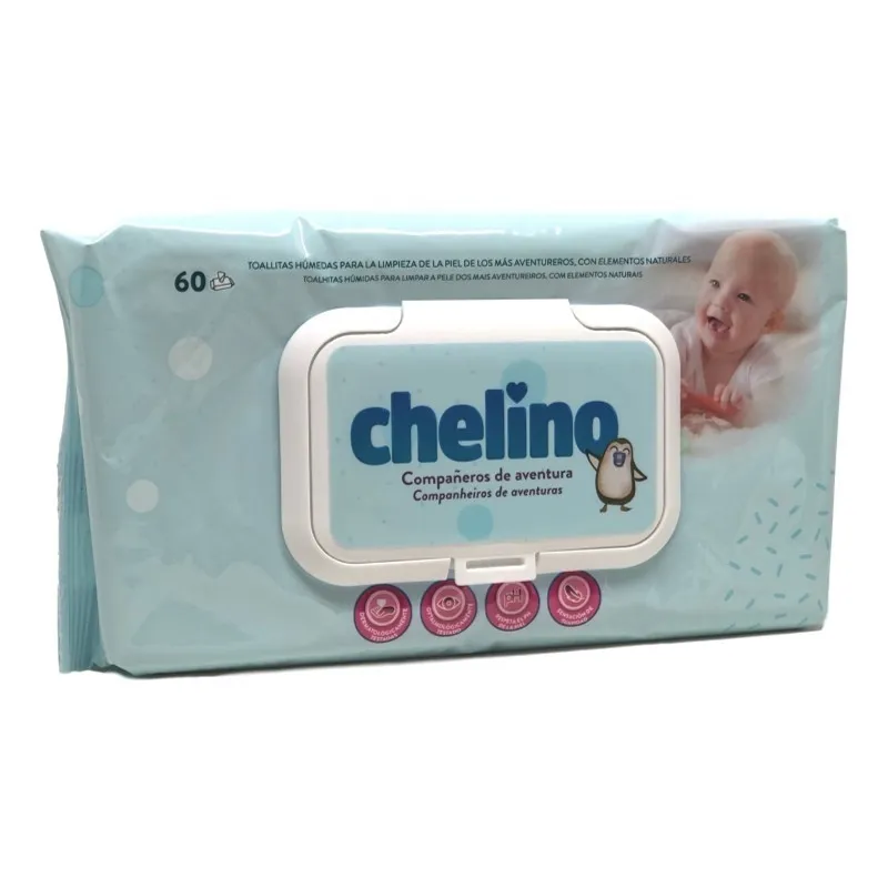 CHELINO TOALLITAS INFANTILES 60 TOALLITAS