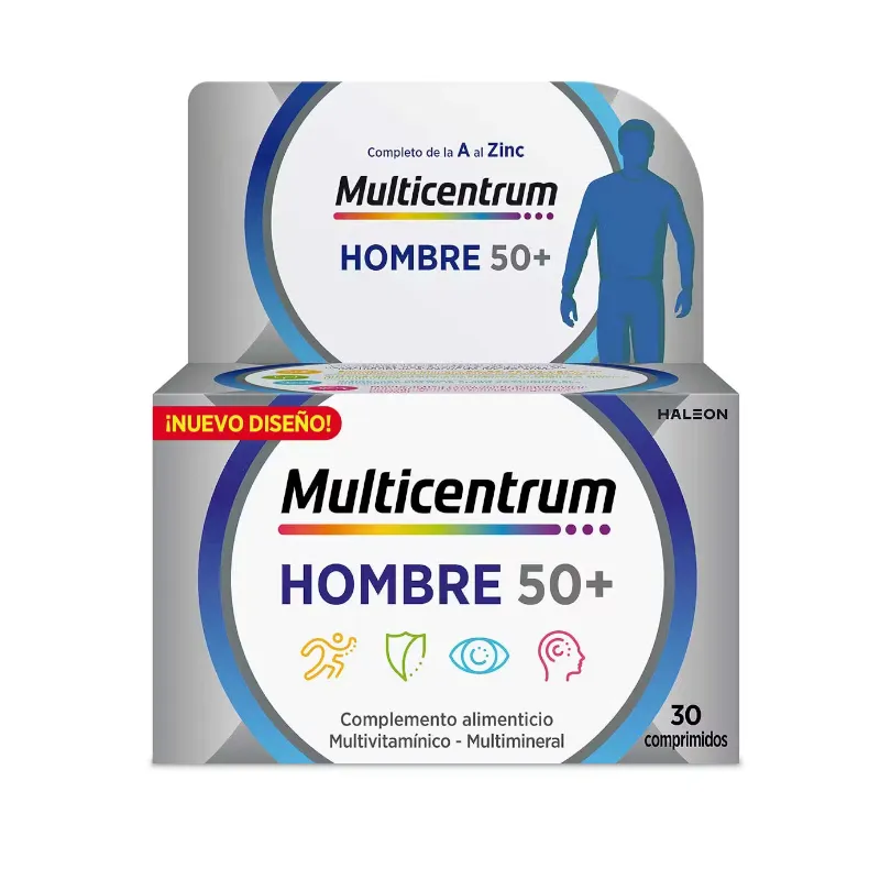 MULTICENTRUM HOMBRE 50+ 30 COMP