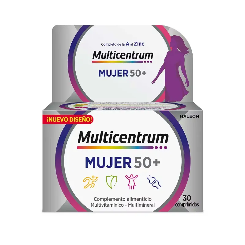 MULTICENTRUM MUJER 50+ 30 COMP