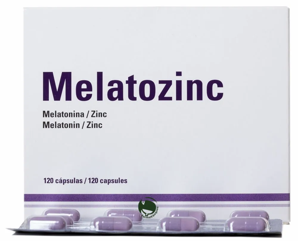 MELATOZINC 1 MG 120 CAPS