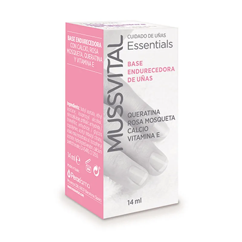 MUSSVITAL BASE ENDURECEDORA DE UÑAS 14 ML