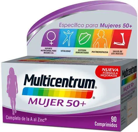 MULTICENTRUM MUJER 50+ 90 COMP