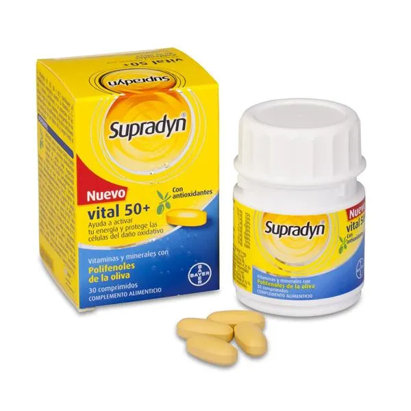SUPRADYN ACTIVO 50+ 30 COMP