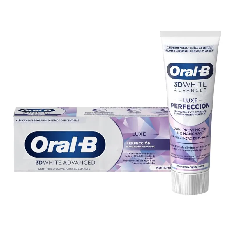 ORAL-B 3DWHITE LUXE PERFECCION 1 ENVASE 75 ML