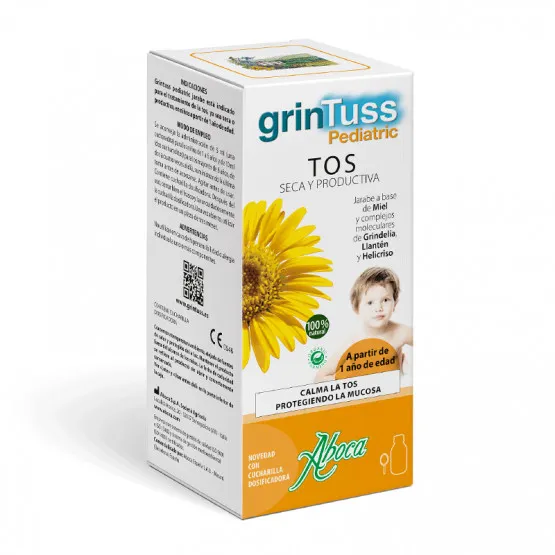 GRINTUSS JARABE CON POLIRESIN PEDIATRIC 180 ML