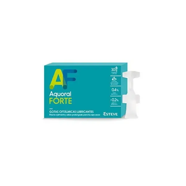AQUORAL FORTE C/ A HIALURONICO 0.4% GOTAS OFTALM