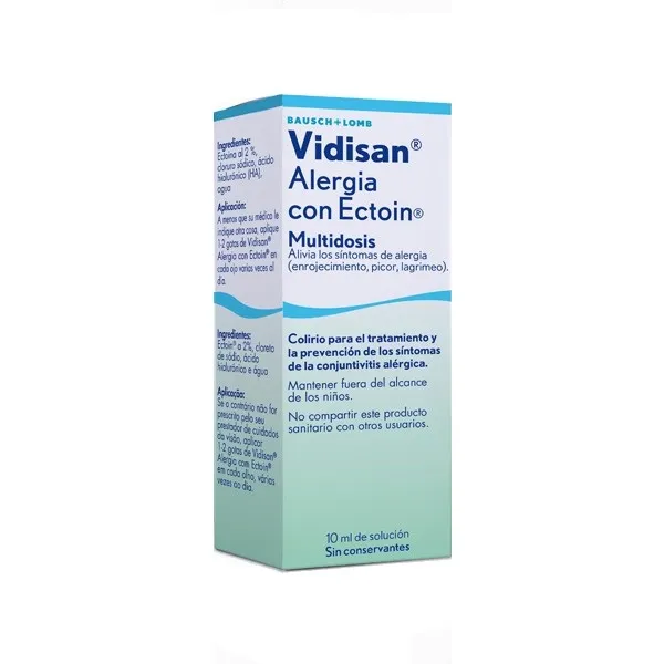 VIDISAN ALERGIA CON ECTOIN COLIRIO MULTIDOSIS 1