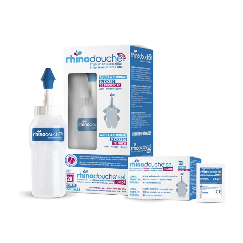 RHINODOUCHE JUNIOR PACK IRRIGADOR NASAL + SINUSA