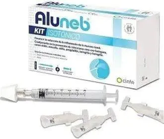 ALUNEB ISOTONICO KIT 15 VIALES 4 ML + 1 DISPOSIT