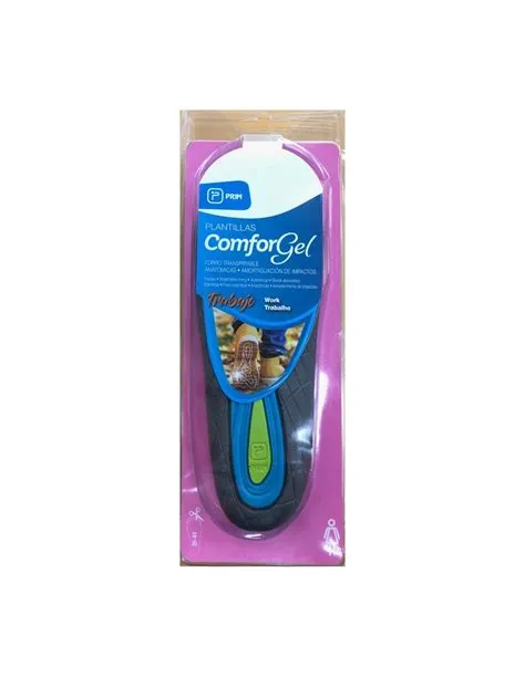 PLANTILLAS TRABAJO COMFORGEL MUJER 2 UNIDADES