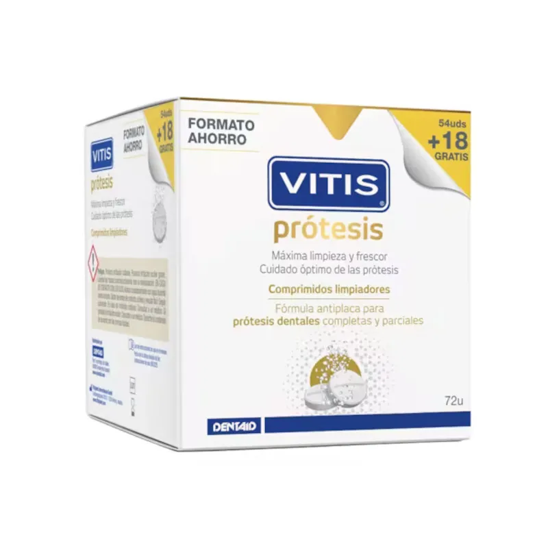 FITTYDENT LIMPIADOR 54+18 COMPRIMIDOS