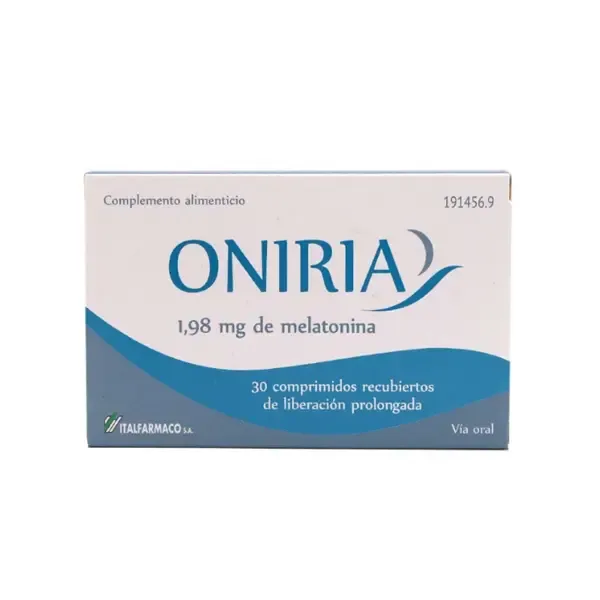ONIRIA 30 COMPRIMIDOS RECUBIERTOS
