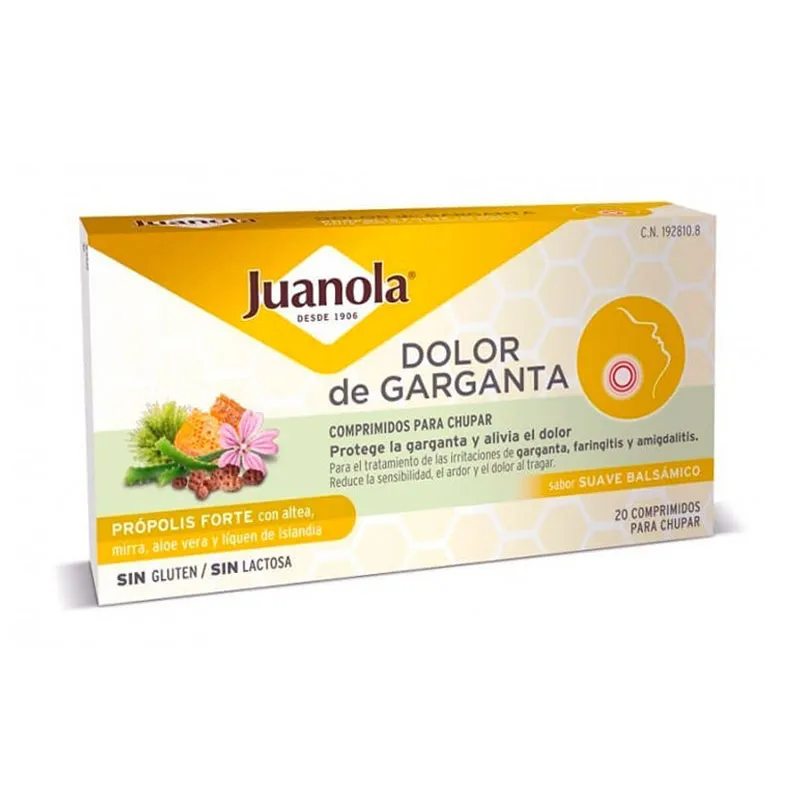 JUANOLA DOLOR DE GARGANTA PROPOLIS FORTE SABOR S