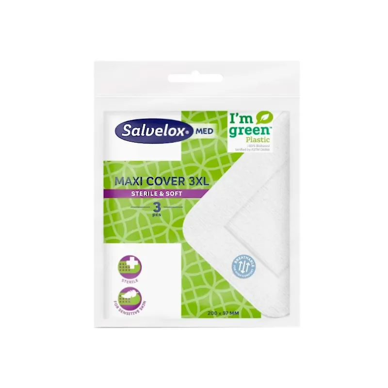 SALVELOX MED MAXI COVER APOSITO ESTERIL 3 UNIDAD