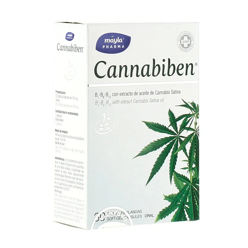 CANNABIBEN 30 CAPSULAS