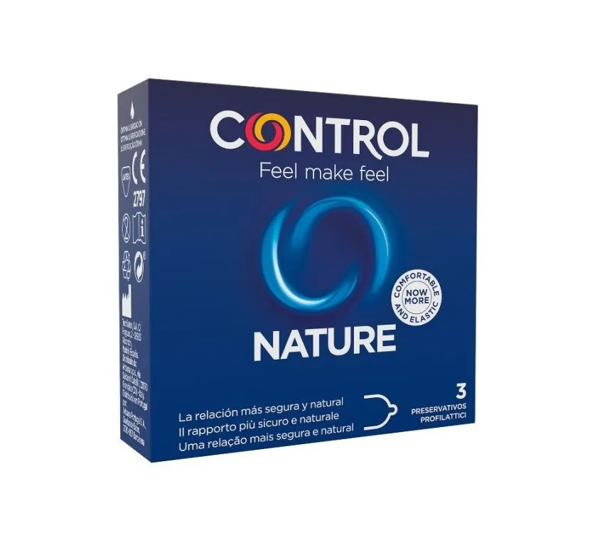 CONTROL NATURE PRESERVATIVOS 3 UNIDADES