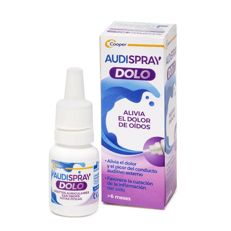 AUDISPRAY DOLO GOTAS OTICAS 1 ENVASE 7 G