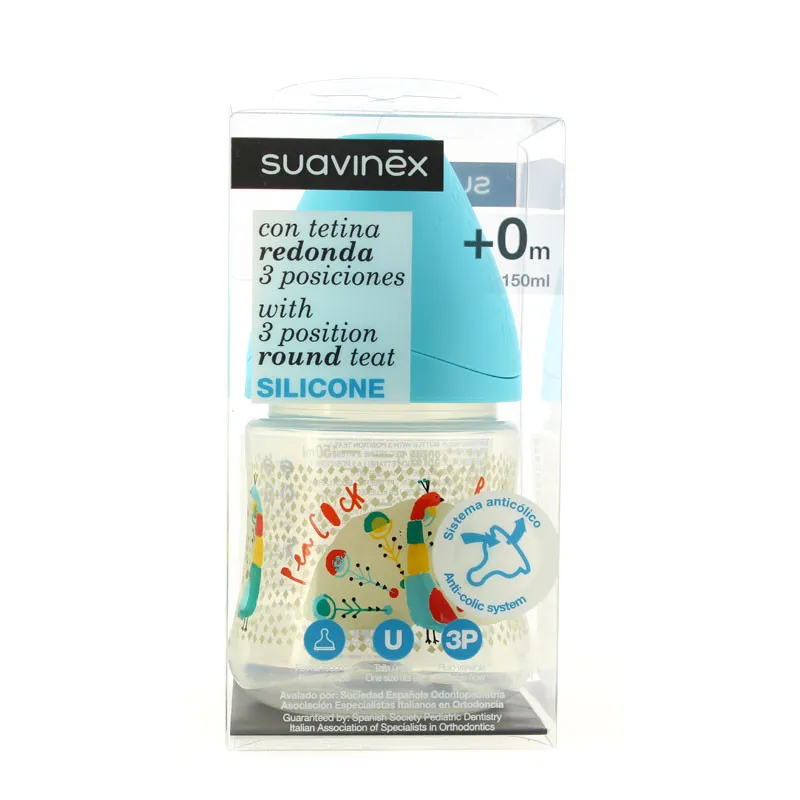 BIBERON TETINA SILICONA FISIOLOGICA SUAVINEX FLU