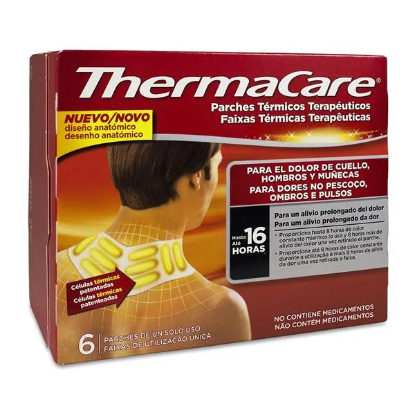 THERMACARE PARCHE TERMICO CUELLO HOMBRO MUÑECA 6