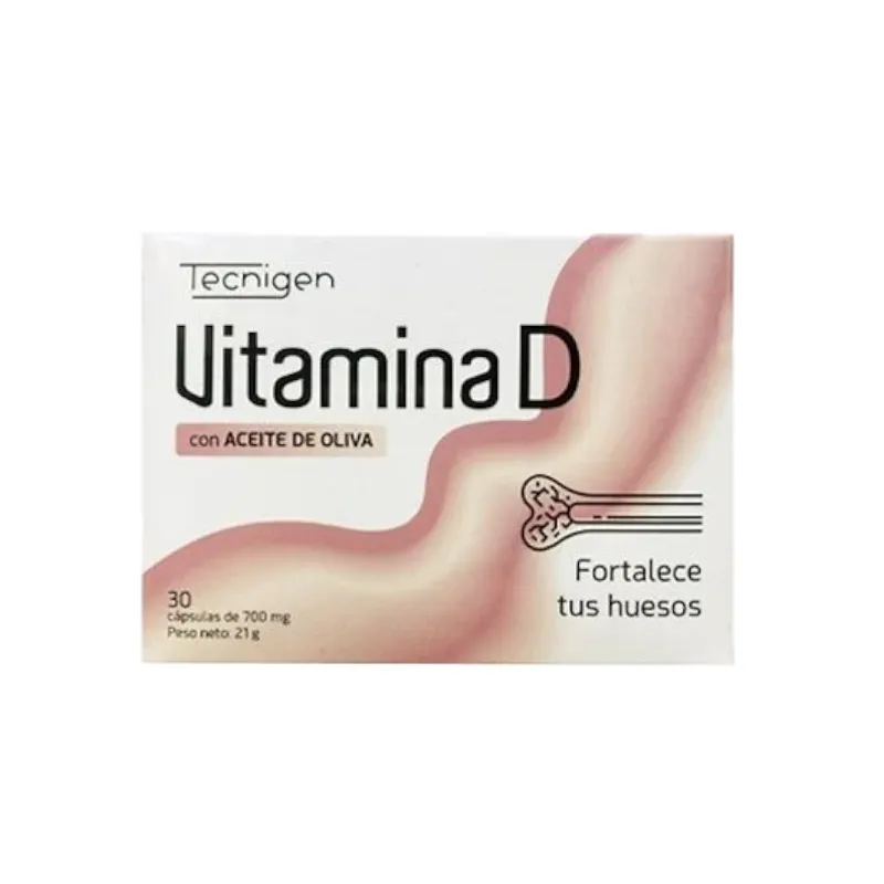 TECNIGEN VITAMINA D 30 CAPSULAS