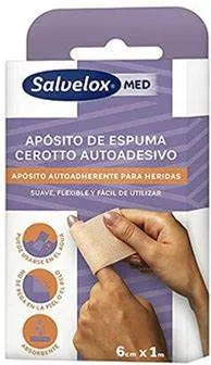SALVELOX MED FOAM PLASTER APOSITO ADHESIVO 1 APO