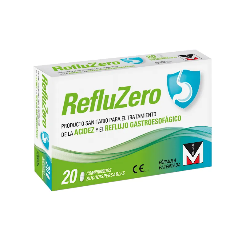 REFLUZERO 20 COMPRIMIDOS BUCODISPERSABLES
