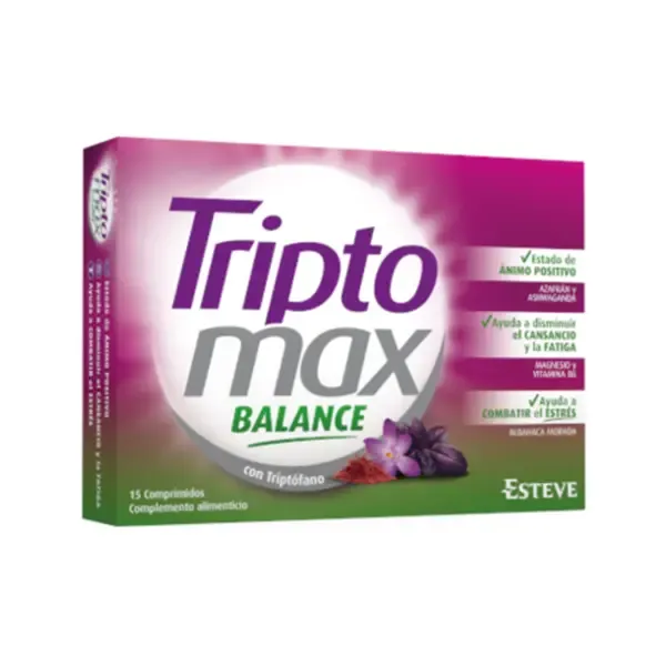 TRIPTOMAX BALANCE 15 COMPRIMIDOS