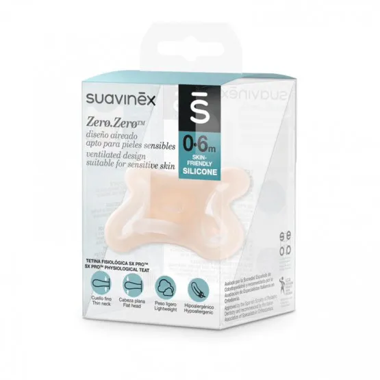 CHUPETE SILICONA FISIOLOGICO SUAVINEX SX PRO ZER