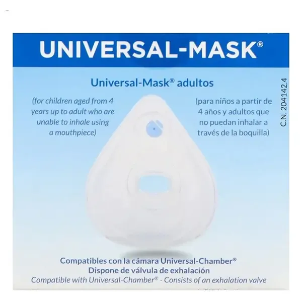 MASCARILLA UNIVERSAL MASK 1 UNIDAD ADULTOS