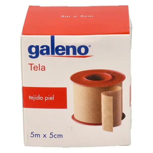 ESPARADRAPO HIPOALERGICO GALENO TELA 1 UNIDAD 5
