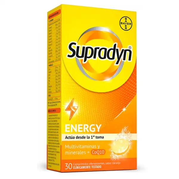 SUPRADYN ACTIVO EFERVESCENTE 30 COMP EFERV