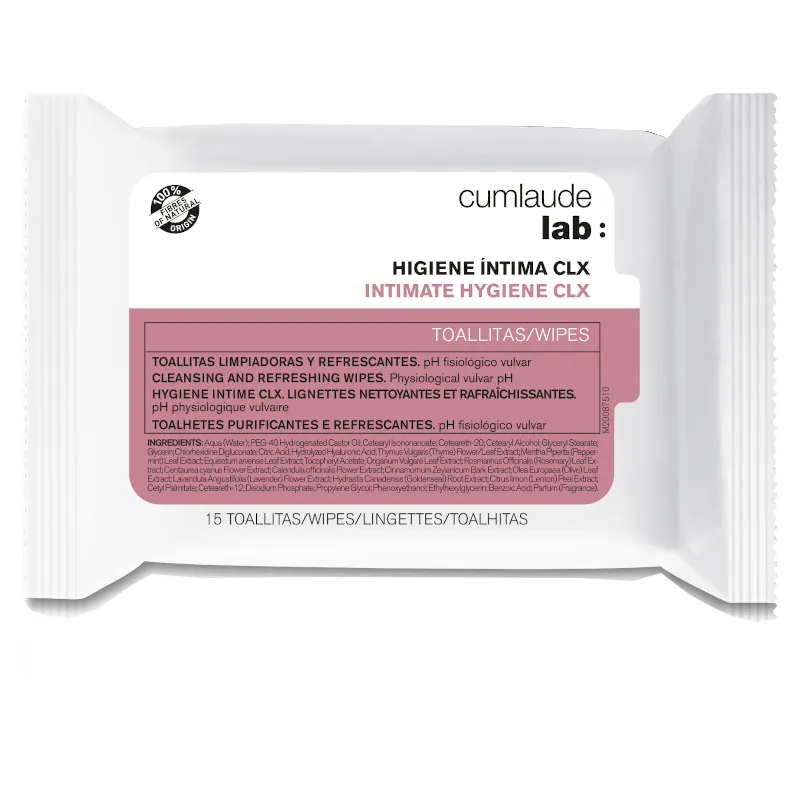 CUMLAUDE TOALLITA INTIMA CLX 15UD