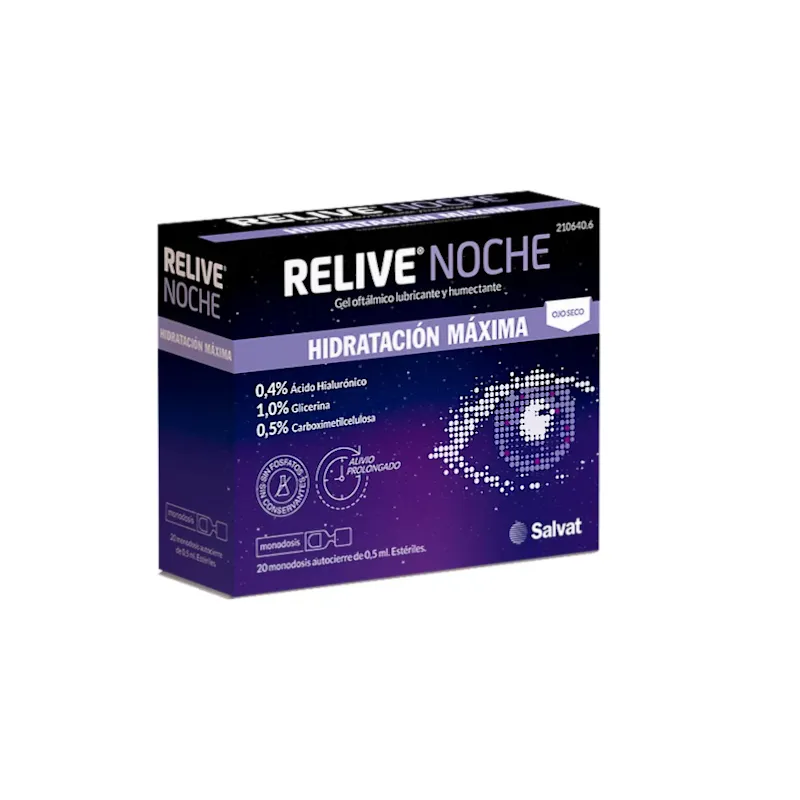 RELIVE NOCHE 20 MONODOSIS 0,5 ML